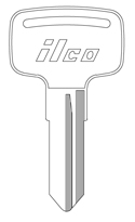 Kaba Ilco X63 Yamaha Key Blank