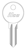 Kaba Ilco X89 Peugeot Key Blank