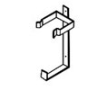 Larsens B2-10 Fire Extinguisher Bracket