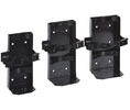 Larsens 809 10 lb Heavy Duty Box Type Vehicle Bracket - Black