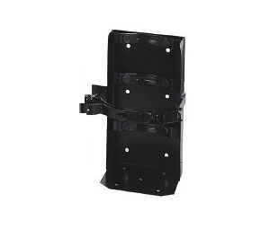 Larsens 810 2.5 Gallon Heavy Duty Box Type Vehicle Bracket - Black