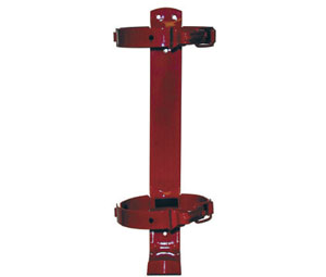 Larsens 846 Wall Strap Type Bracket - 10 lb - Red
