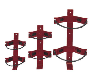 Larsens 860 Heavy Duty Rubber Strap Bracket - for 5 lb Extinguishers