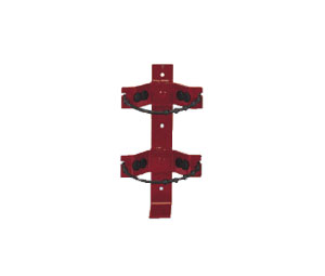 Larsens 862 Heavy Duty Rubber Strap Bracket - for 10 lb Extinguishers