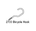 Larson 2733 6-1/2 in Vinyl Coated Bicycle Hook