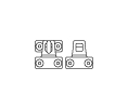 Larson 33 Zinc Coated Sash Hanger Set 