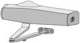 LCN 1371 DKB Commercial Door Closer Dark Bronze Finish