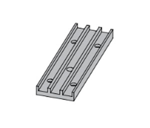 LCN 2810-117 Bottom Pivot Assembly Parts - Bottom Pivot Plate