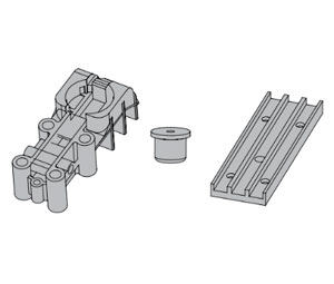 LCN 2810-3107 Bottom Pivot Assembly