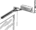LCN Rebuilt 204 OP Rebuilt Overhead Concealed Door Closer for LCN Model 200 Series