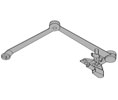 LCN 4110-3049SC Hold Open Spring CUSH Arm For 4110 Series Door Closers