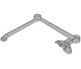 LCN 4110-3077SC Spring CUSH Arm For 4110 Series Door Closers 