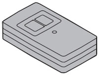 LCN 7910-932 RF Two Channel Handheld Transmitter