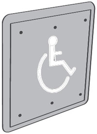 LCN 8310-3853WS Surface Mount Kit With Jamb Mount Actuator