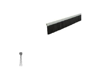 Legacy 4075NB-58 Replacement Black Nylon Brush for 72553 Automatic Door Bottoms  and 718 Door Sweeps - 58" Length