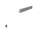 Legacy 413PB-GY 100" Pile Brush Gasketing, Gray