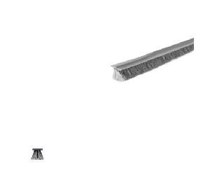 Legacy 423PB-BK 32" Pile Brush Gasketing, Black