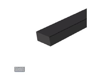 Legacy 4813SPR 104 Replacement Rubber for 5041 Mechanically Fastened Gasketings and 7041 Overlapping Astragals, 104" Length