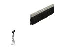 Legacy 48918NB 50" Replacement Brush for 72918, 78918, 79418 Door Sweeps and 72918 Meeting Stiles
