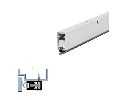 Legacy 5078-CA 34 Adjustable Sealing System with Black SRE insert, Clear Anodized Aluminum, 34" Length