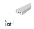 Legacy 5175-DB 100 Self-Adjusting Sealing System with Gray Pile Brush insert, Dark Bronze Anodized Aluminum, 100" Length 