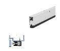 Legacy 5178-DB 20 Self-Adjusting Sealing System with Gray Pile Brush insert, Dark Bronze Anodized Aluminum, 20" Length