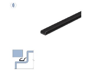 Legacy 52408S-BK-PSA 12" Self-Adhesive Silicone Gasketing, Black