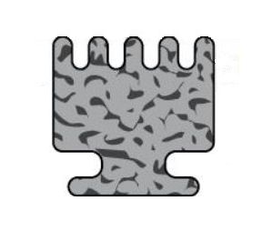 Legacy 5248SPR 118 Replacement Rubber for 70481 Security Astragals, 118" Length