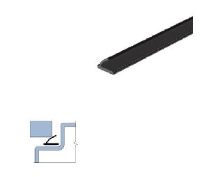 Legacy 5711S-BW 36" Silicone Gasketing, Brown