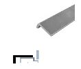 Legacy 5924L-EXT-MB 100 L-Shaped Extension with Black SRE insert, Matte Black Powder Coat, 100" Length