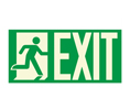 Legacy 72321 Door-Mounted Exit Sign -  9-1/2" x 4-1/2" 
