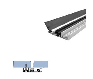 Legacy 7383-WP-SLC 42 Overlapping Astragal with Black SRE inserts, White Powder Coat, Strike Lip Cut, 42" Length