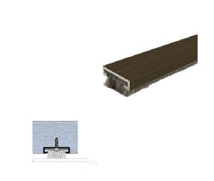 Legacy 7452-MA 36 Mortised Door Sweep with Pile Brush insert, Mill Aluminum, 36" length