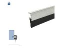 Legacy 7583-WP 50 Surface Mounted Door Sweep or Meeting Stile with SRE Insert, White Powder Coat, 50" length