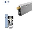 Legacy 7763-CA 36" Surface Automatic Door Bottom with SRE insert for Swinging Doors, Clear Anodized Aluminum