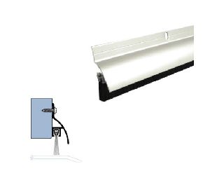 Legacy 78918-CA 70 Door Sweep with Nylon Brush Insert, Clear Anodized Aluminum, 70" length