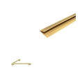 Legacy S180 12 Interlocking Metal Weatherstrip, Hinge Door Spring, Stainless Steel, 12" Length