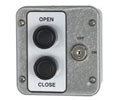 Linear 2500-834 Exterior Two Button Station with Lock