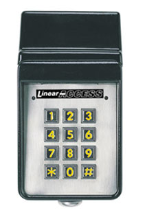 Linear AKR-1 Exterior Digital Keypad with Radio Receiver