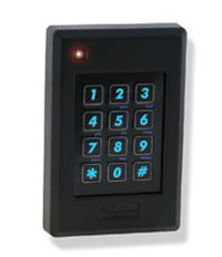 Linear Delta 6.4H Smart and Proximity Card Keypad Reader