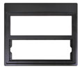 Linear DMCFCB Combination Retrofit Mounting Frame, Black