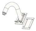 Linear MLAW MLA Series Wall Mounting Kit