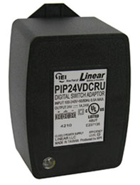 Linear PIP24VDCRU Plug-in 24 VDC Power Supply 