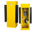 Linear SG-D-25-211 1/2 HP Barrier Gate with Wishbone Arm and DC Battery Backup