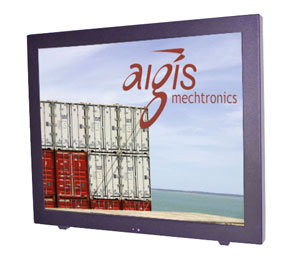 Linear SM19M-B 19" LCD Security Monitor, Metal