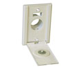 Linear VMVPA High-voltage Wall Inlet Valve, Almond