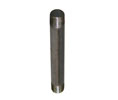 L and J B039 Black Iron Pipe Nipple - 3/8" x 5"
