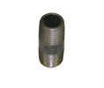 L and J B043 Black Iron Pipe Nipple - 3/8" x 1"