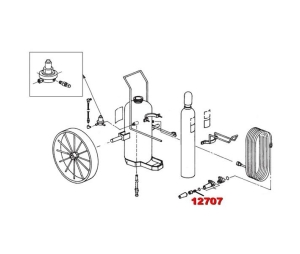 Ansul 12707 Tip, No. 25 Nozzle (350-C/A-350-C-LDC Systems)
