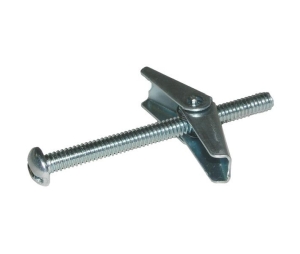 L & J 19402320 Toggle Bolt-Round Head Slotted 1/4" X 3" 50/pk